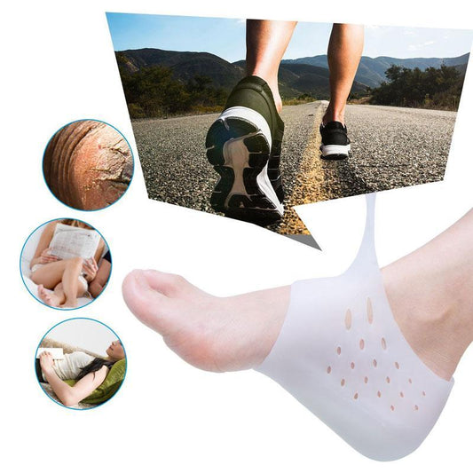 Height Increase + Heel Protector Silicon Socks