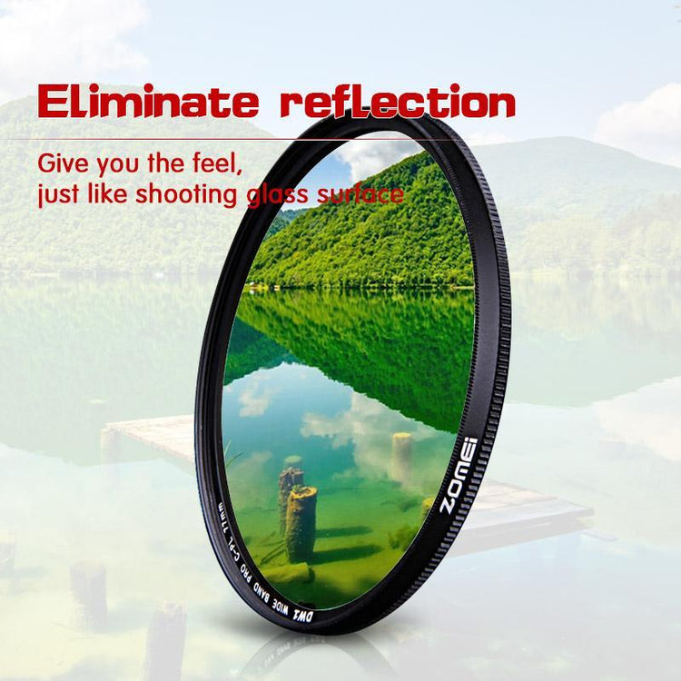 Professional Circular Polarizing Filter (CPL)