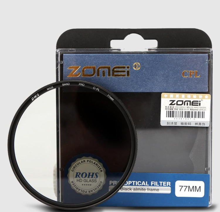 Professional Circular Polarizing Filter (CPL)