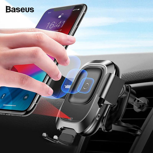 Fast Wireless Car charging Phone Holder