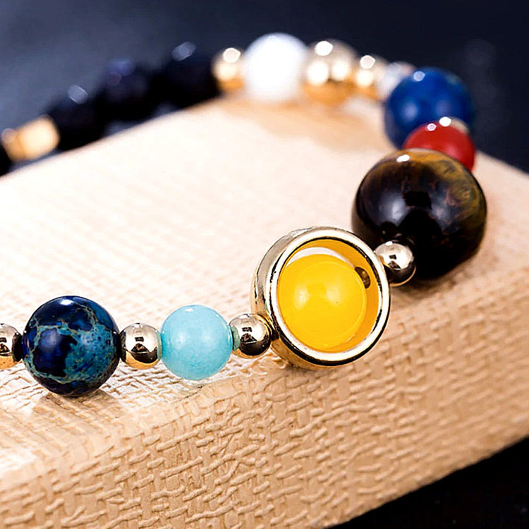 9 Planets Solar System Bracelet