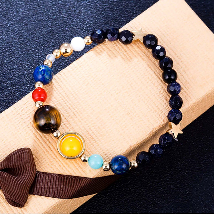 9 Planets Solar System Bracelet