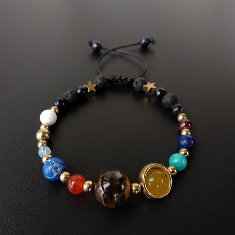 9 Planets Solar System Bracelet