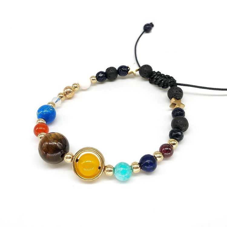 9 Planets Solar System Bracelet