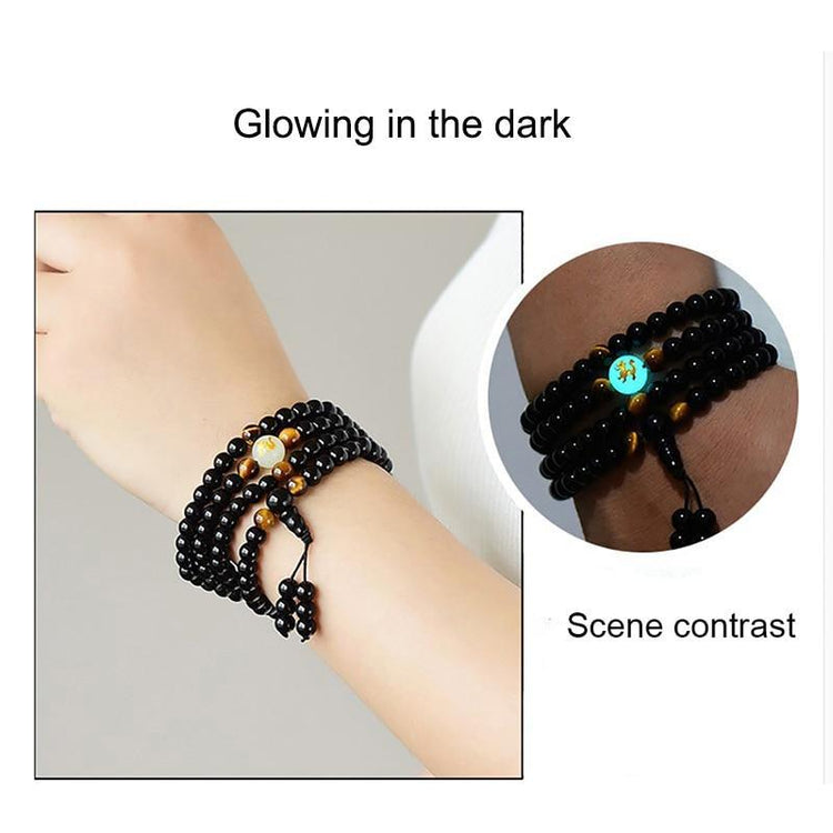 Glow in the dark "Black Dragon" Bracelet