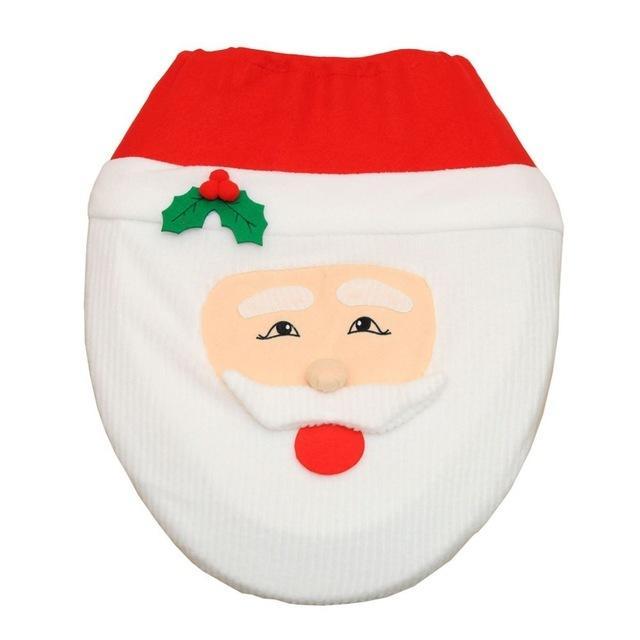 Christmas Toilet Cover Decoration