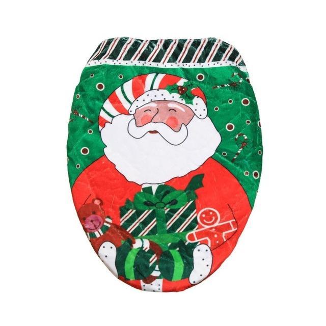 Christmas Toilet Cover Decoration