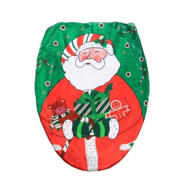 Christmas Toilet Cover Decoration