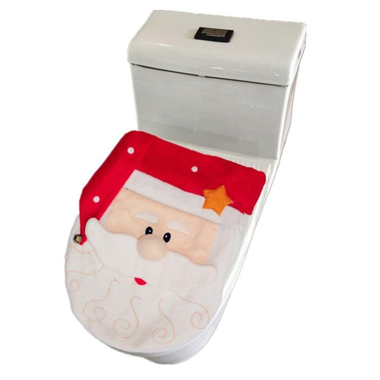 Christmas Toilet Cover Decoration