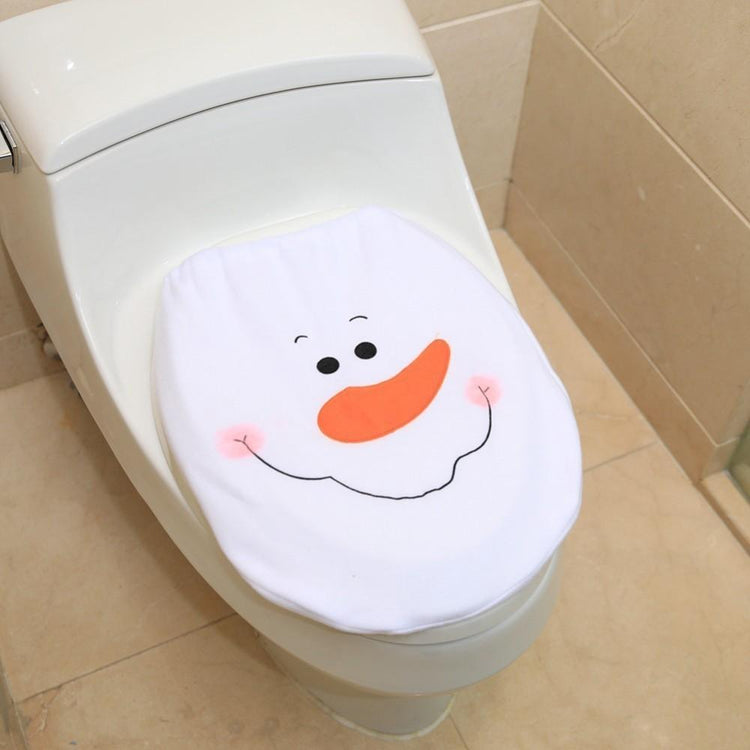 Christmas Toilet Cover Decoration