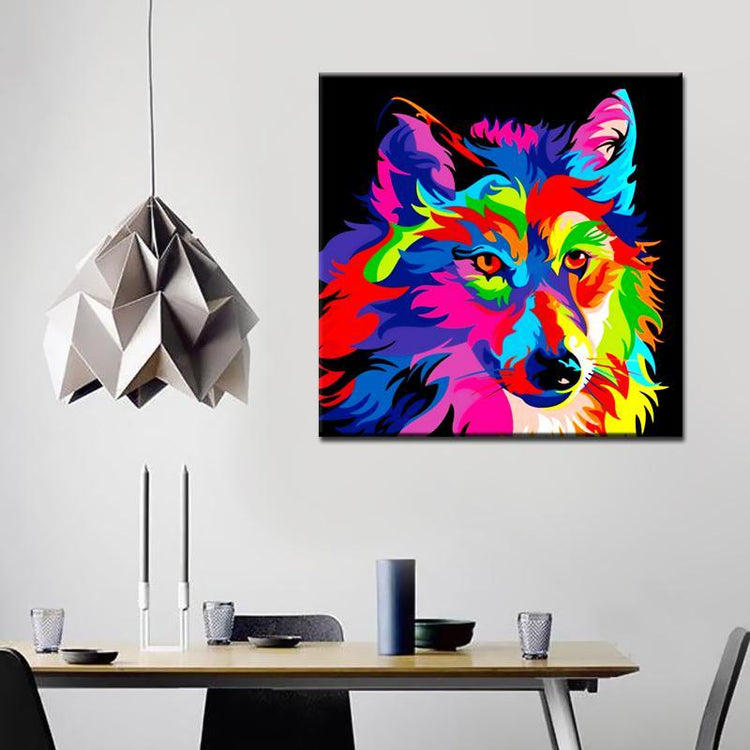 Wolf Painting