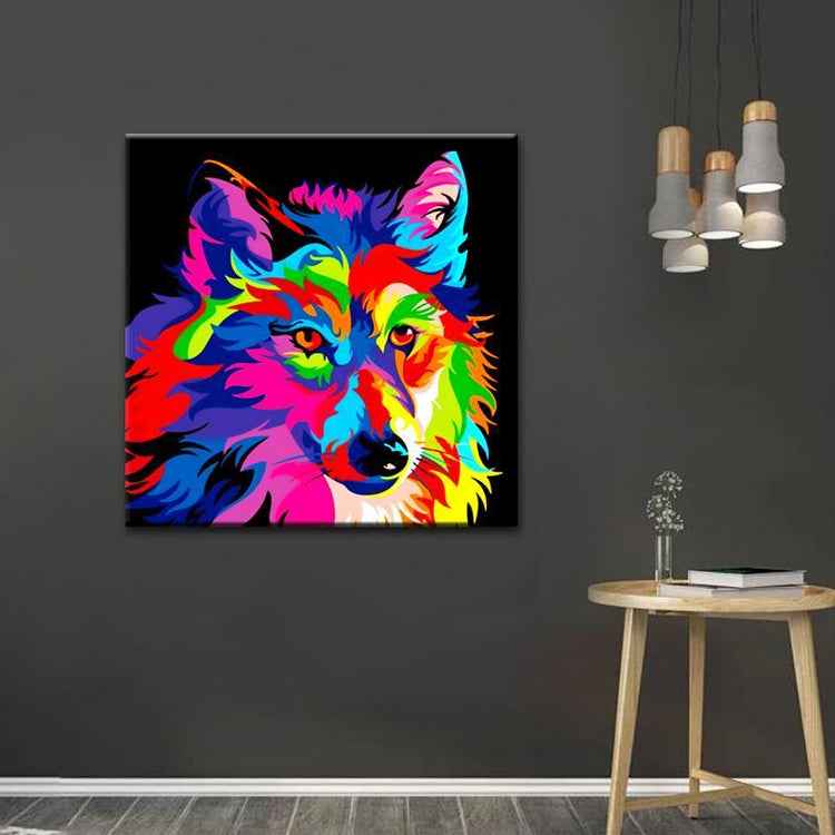 Wolf Painting