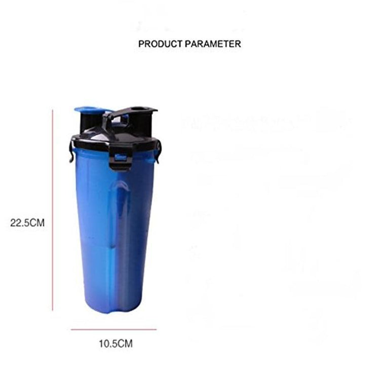 2 in 1 Portable Pet Feeder Bottle