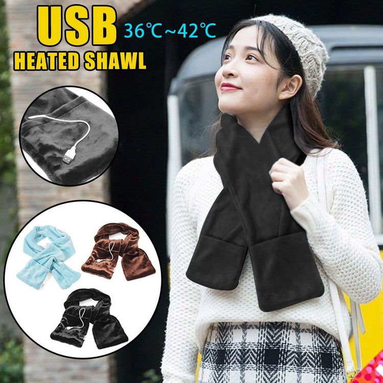 Premium Winter USB Heated Shawl