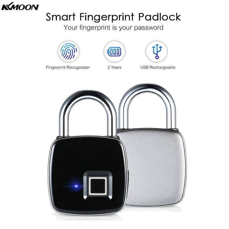 Anti-Theft Smart Fingerprint Padlock