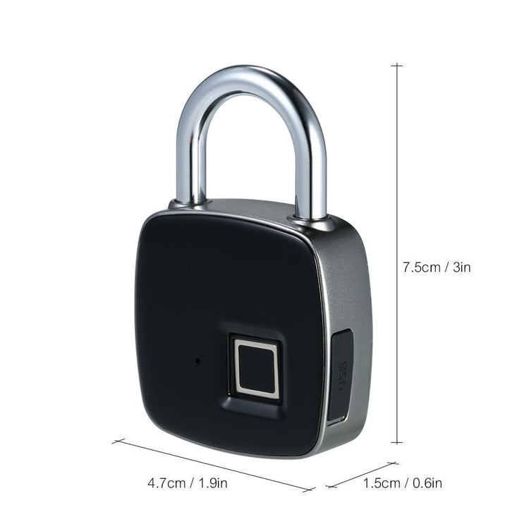 Anti-Theft Smart Fingerprint Padlock