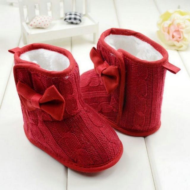 Winter Wool Fur Baby Shoes