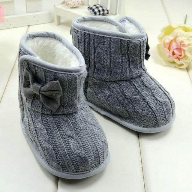 Winter Wool Fur Baby Shoes