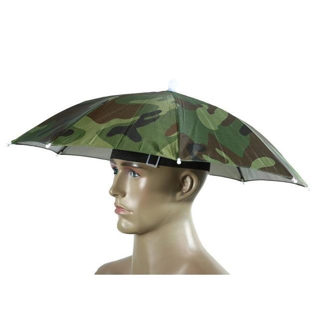 Foldable Umbrella Hat