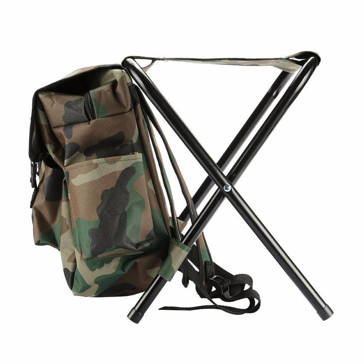 Foldable Camo Backpack Chair