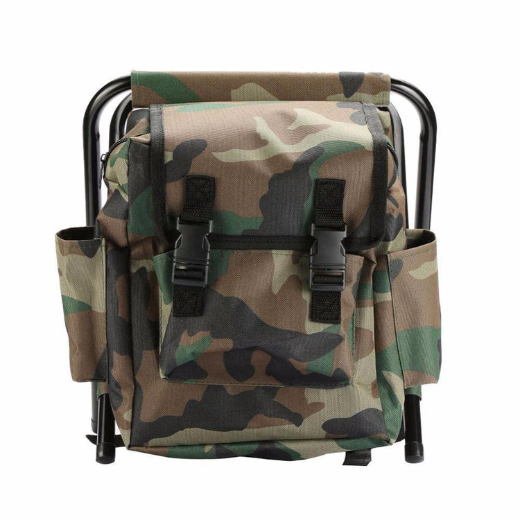 Foldable Camo Backpack Chair