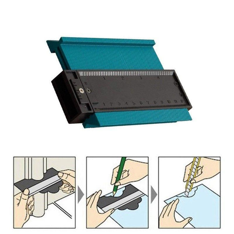 Precise Plastic Profile Duplicator Contour Gauge