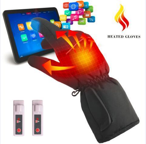 Electric Touch Screen Friendly Heated Gloves (1 Pair)