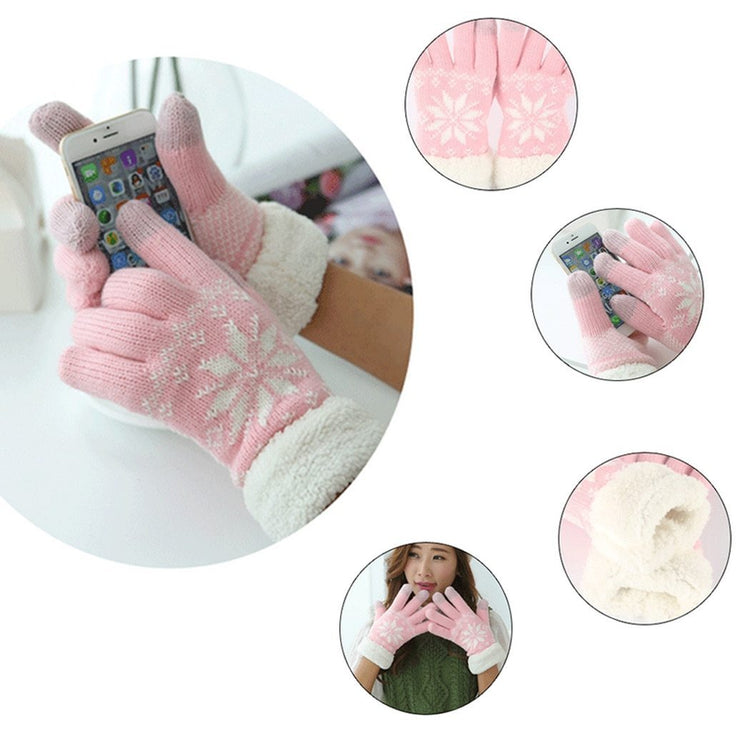 Thermal Fleece Touchscreen Gloves