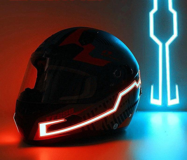 Night Safety Motorcycle Helmet LED Stripe