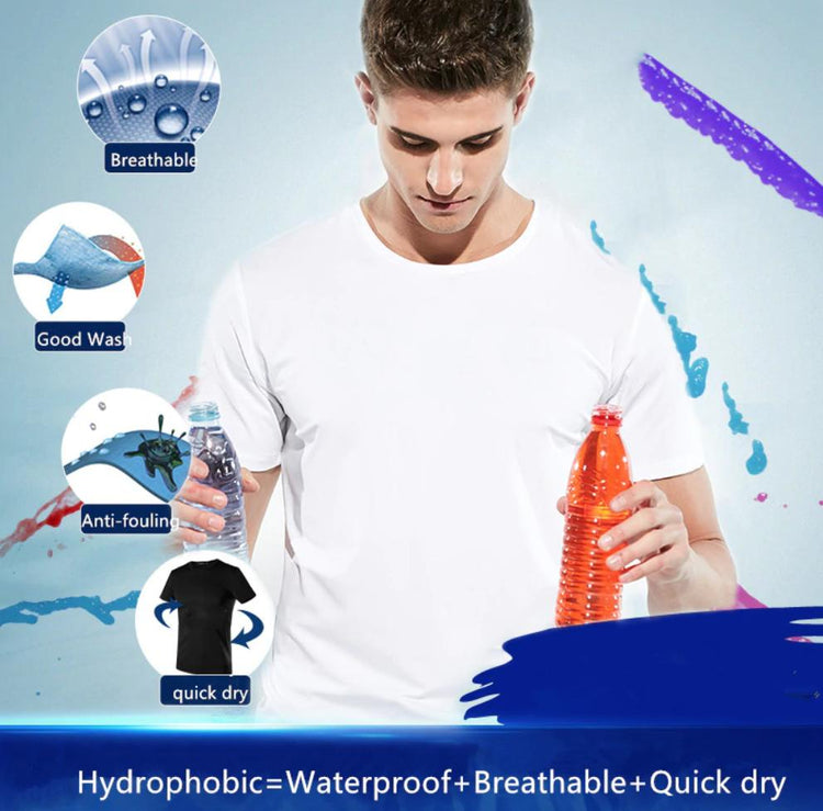 Hydrophobic Stain Proof T-shirts