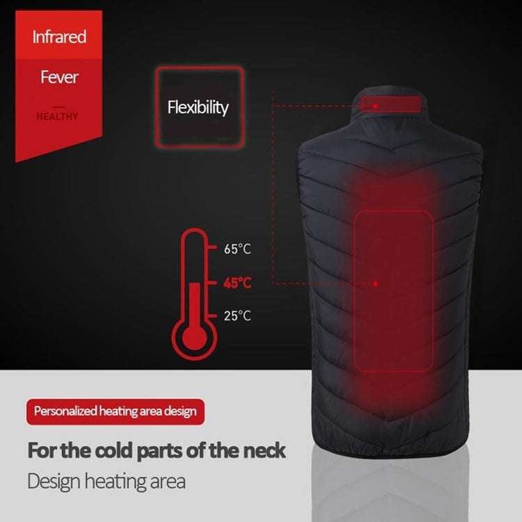 USB Powered Winter Heating Jacket