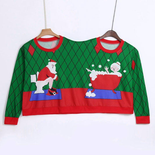 Dual Christmas "Couple Pullover"