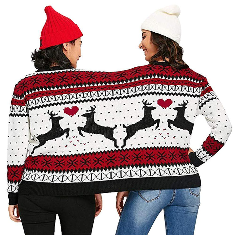 Dual Christmas "Couple Pullover"