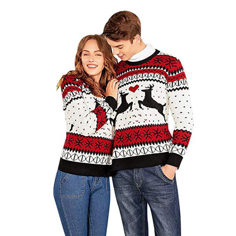 Dual Christmas "Couple Pullover"