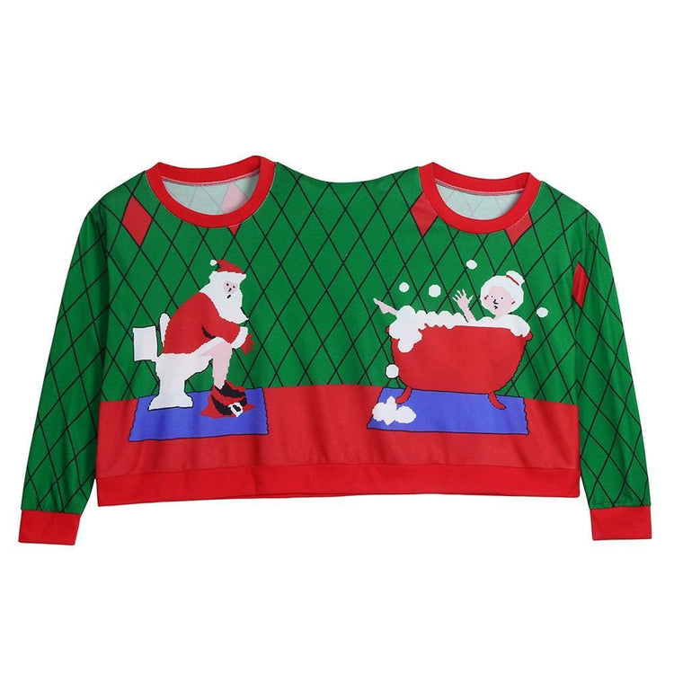 Dual Christmas "Couple Pullover"