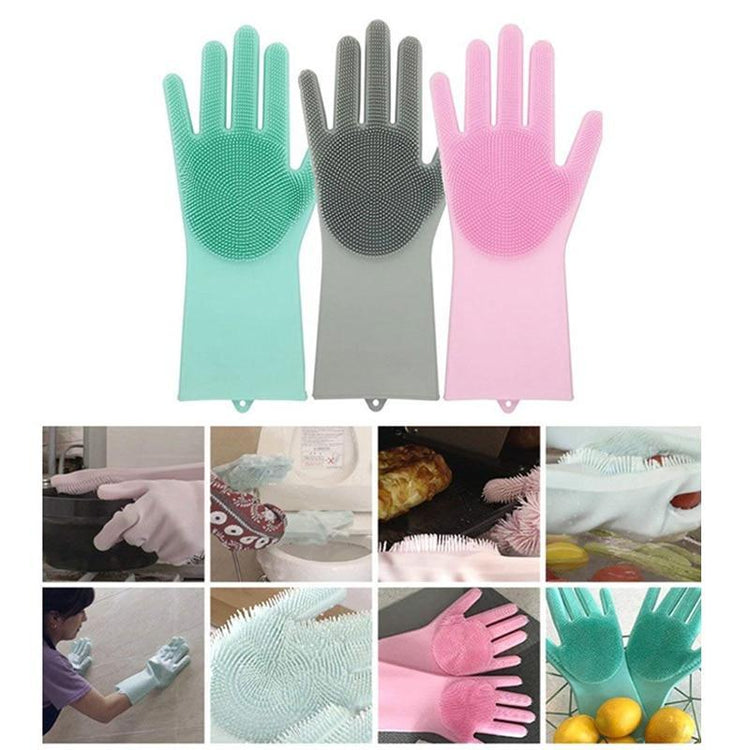 Squeaky Clean Scrubbing Gloves