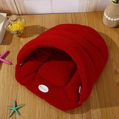 Warm Fleece Pet Bed For Winter