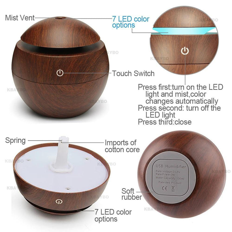 Premium USB Aroma Essential Oil Diffuser