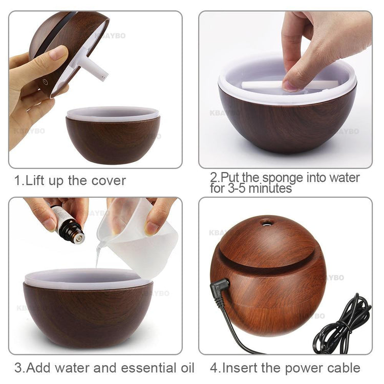 Premium USB Aroma Essential Oil Diffuser