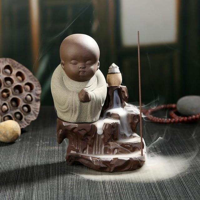 Buddha Backflow Incense Burner