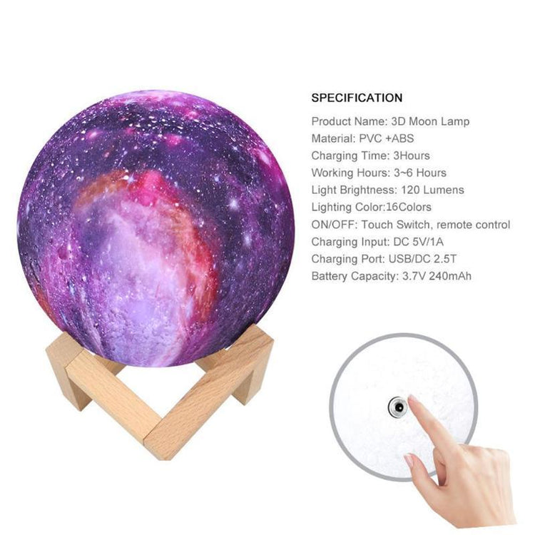 Moon Changeable Color Lamp