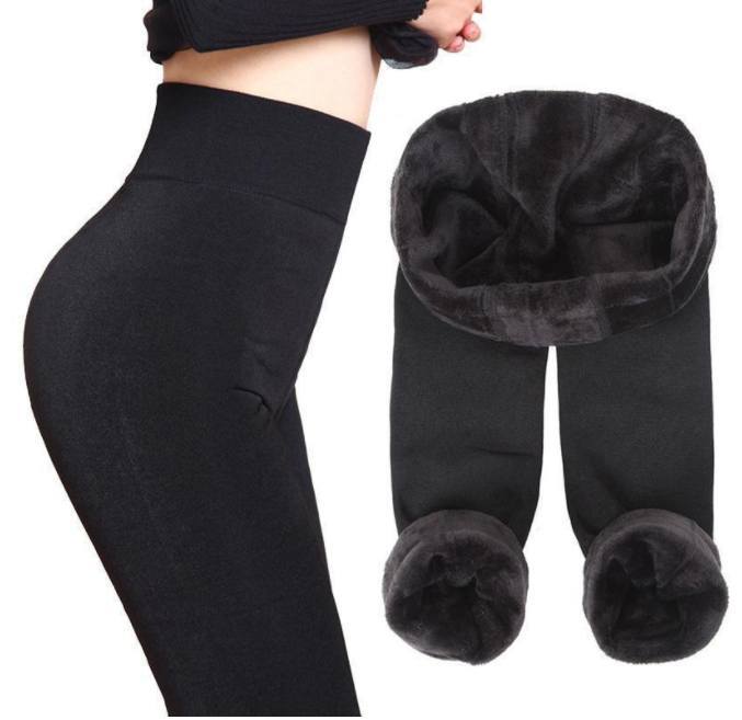 Warm Fleece Leggings For Winter