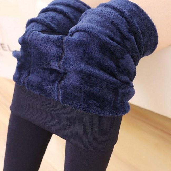 Warm Fleece Leggings For Winter