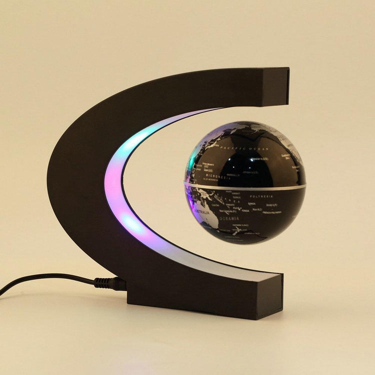 Levitating Globe with LED Light