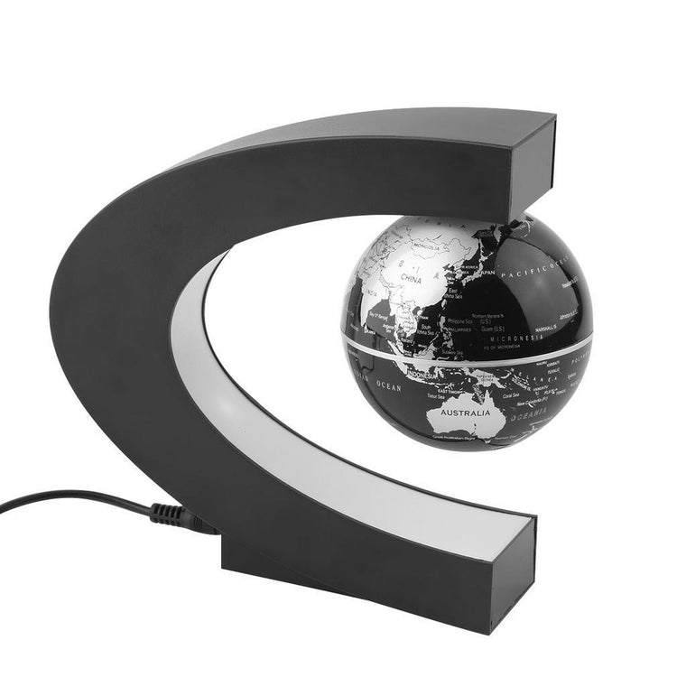 Levitating Globe with LED Light