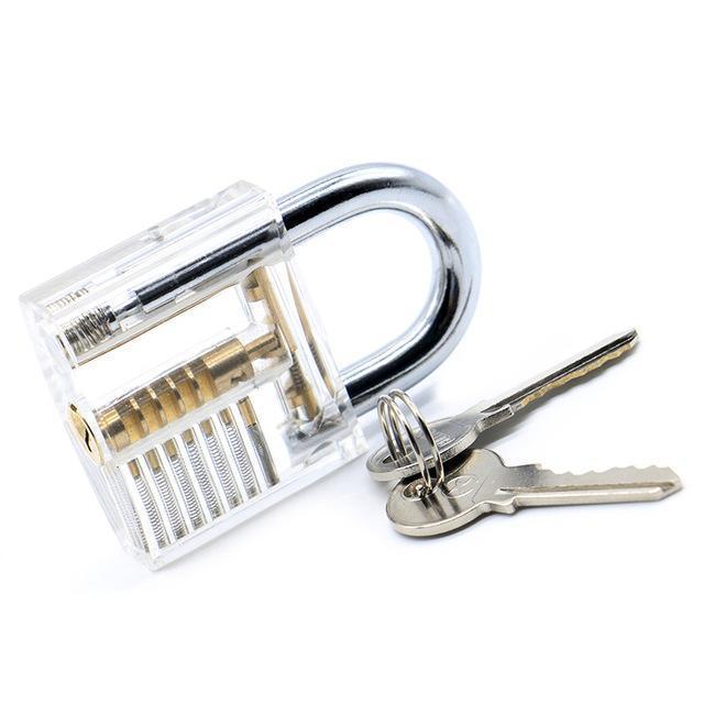 Transparent Lock Pick Training Set