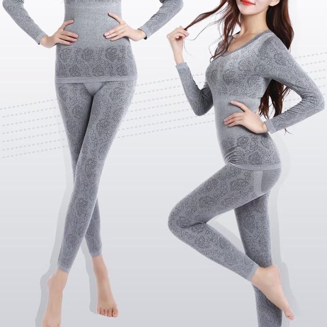 Winter Seamless Thermal Innerwear Set