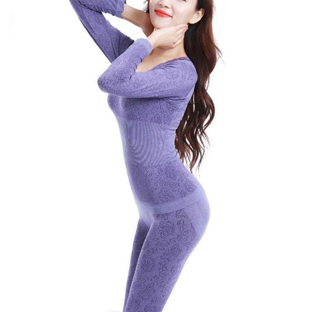 Winter Seamless Thermal Innerwear Set