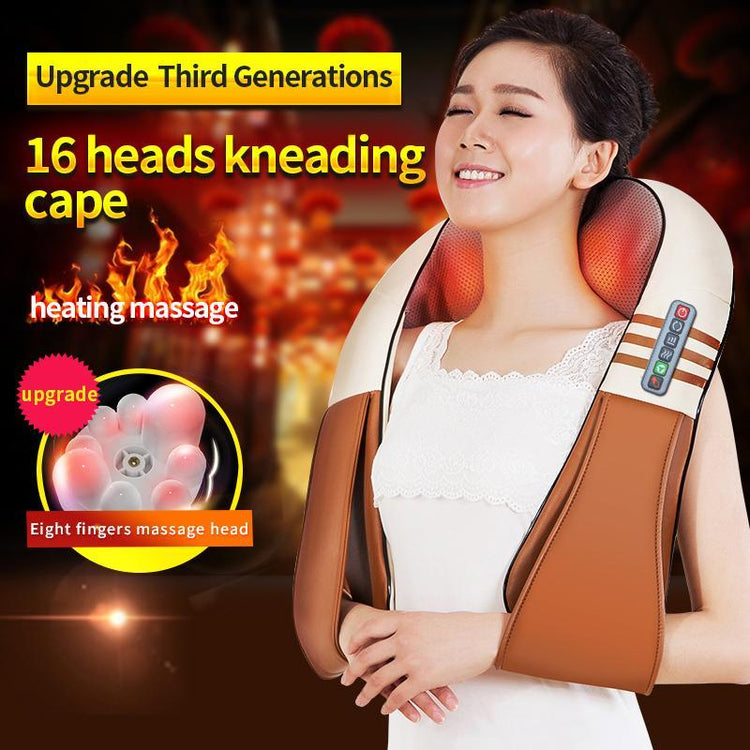 Electrical Back Neck Shoulder Body Massager (with heat)