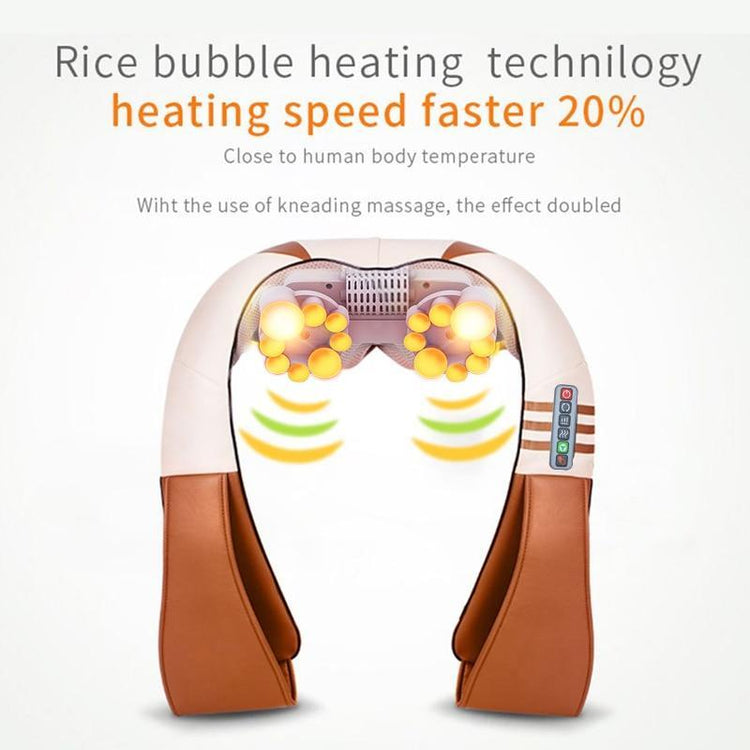 Electrical Back Neck Shoulder Body Massager (with heat)